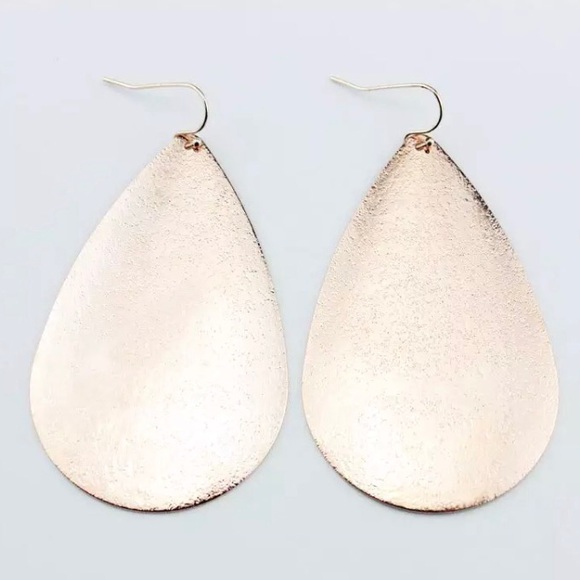 NEW!💙💎ROSE💗GOLD!!!💎💙TEARDROP! BIG!!! SPARKLE! - Picture 2 of 7